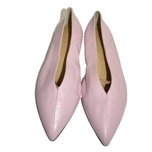 Aeyde Moa Pink Pointed-Toe Flats